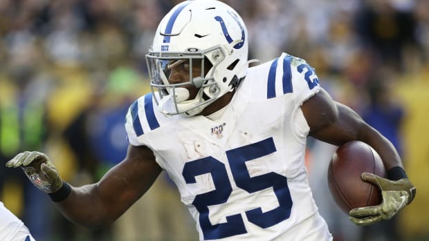 Indianpolis Colts RB Marlon Mack